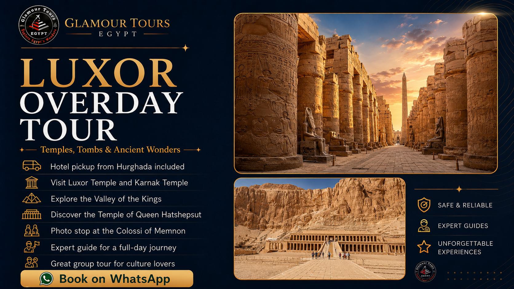 Luxor Overday Tour