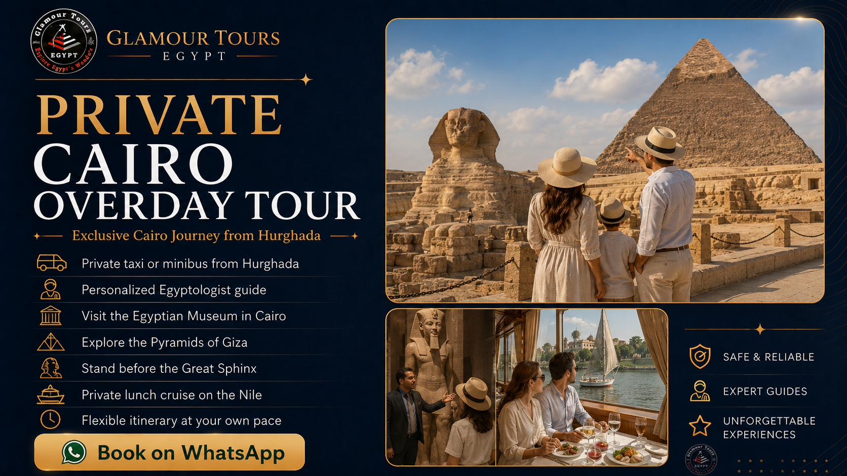 Private Cairo Overday